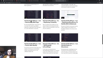Gatsby & Wordpress - 5.6. - Building Taxonomy Pages in Gatsby with WPGraphQL