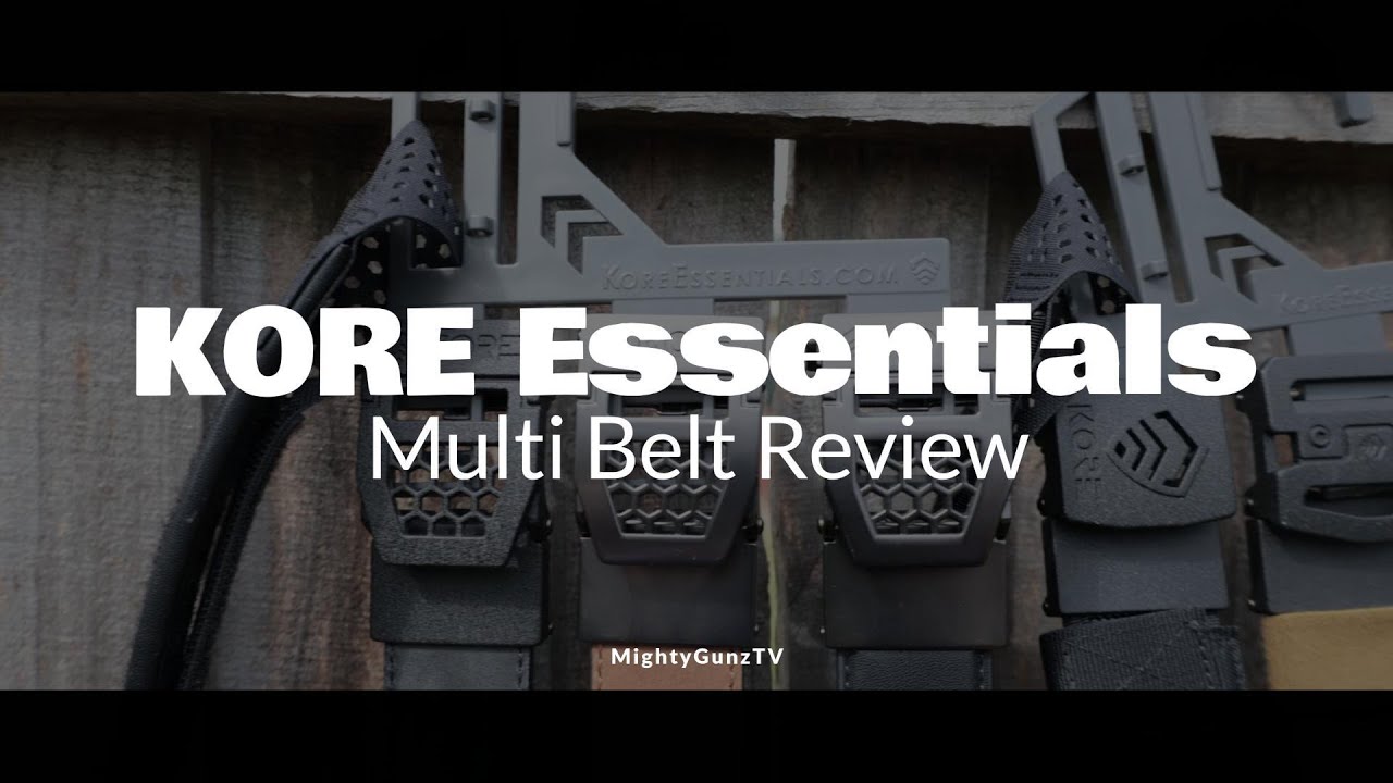The Ultimate Gun Belts - Comparing and Reviewing KORE Essentials Gun Belts
