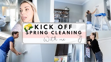 Spring Clean (In the Winter) With Me | Getting A Head Start