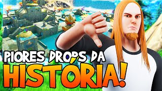 ESTES SÃO OS 7 PIORES LUGARES PARA CAIR NO FORTNITE!