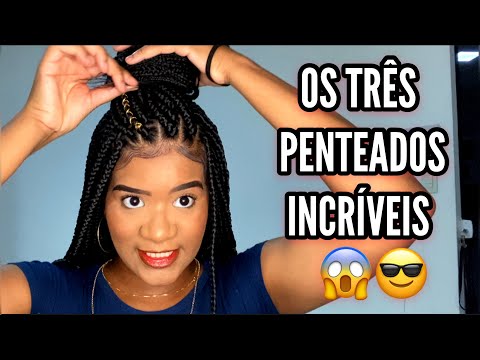 PENTEADO PARA TRANÇAS BOXBRAIDS, FACIL DE FAZER