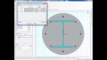Creation of interaction diagram for a composite cross section of a column