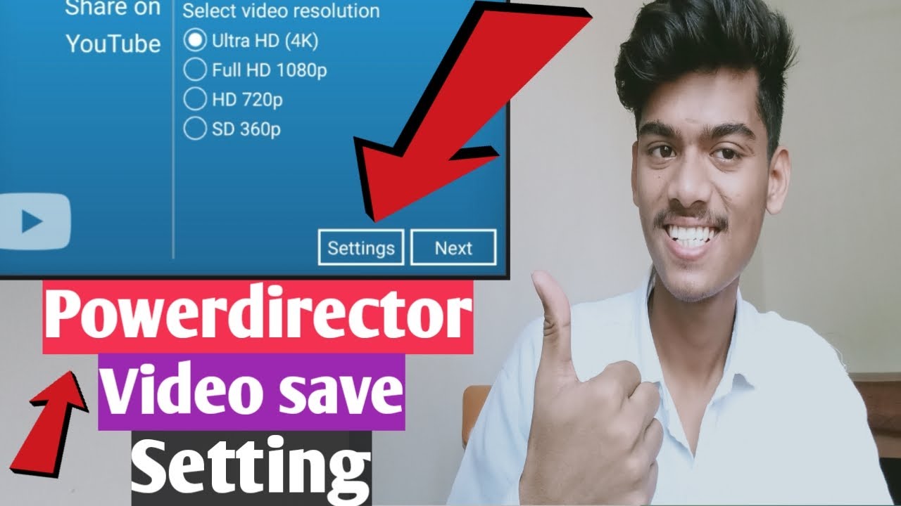 how to save video Powerdirector app video save powerdirector app