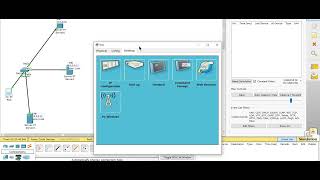 DNS HTTP simulation, Cisco Packet Tracer