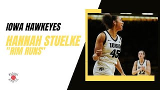 Iowa Hawkeyes | Hannah Stuelke Rim Runs