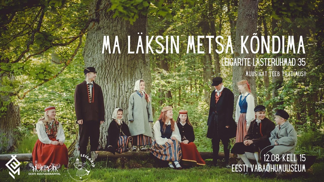 Ma läksin metsa kõndima - Leigarite lasterühmad 35 kontsert-etendus