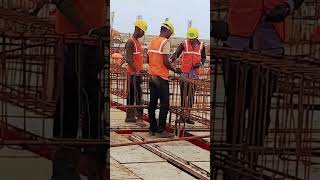 Beam steel bending work @civilengineervlogs45 #youtubeshorts #youtube #youth #virelvideo #reels