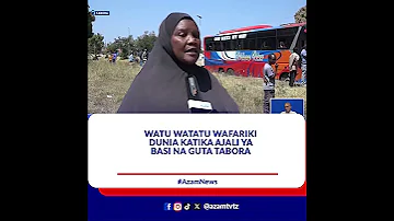 Watu Watatu Wamefariki Dunia Kufuatia Ajali Ya Guta Na Basi La Yehova 