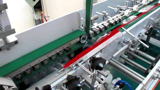 fully automatic box gluing machine