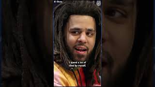 J.Cole on his mental health in music | #shorts