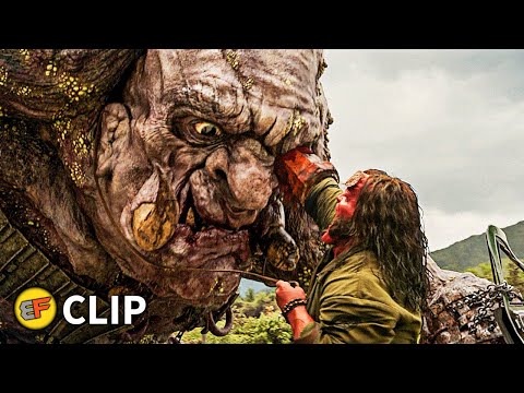 Hellboy vs Giants - Fight Scene | Hellboy (2019) Movie Clip HD 4K