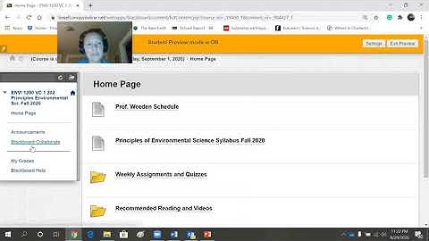 How do I go to a Blackboard collaborate class?