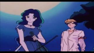 Haruka E Michiru Momento Romantico Al Chiaro Di Luna P99