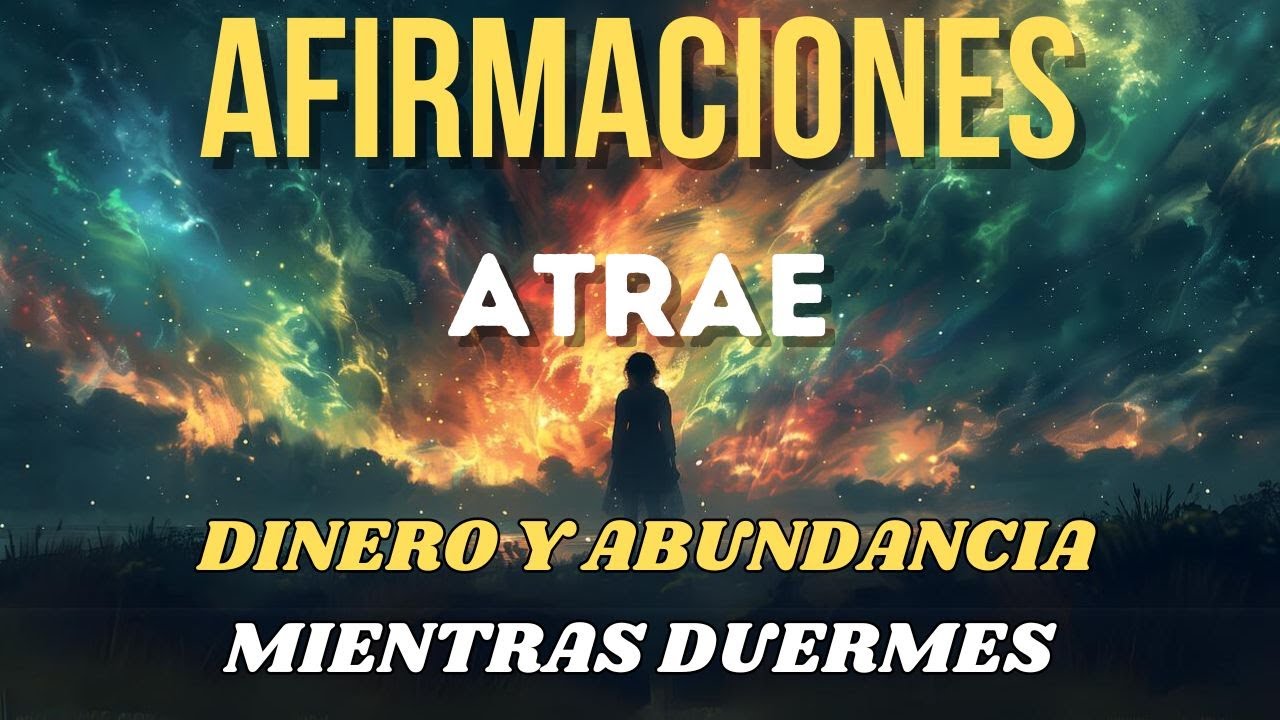🌟MEDITACIÓN PARA ATRAER DINERO Y ABUNDANCIA MIENTRAS DUERMES ...