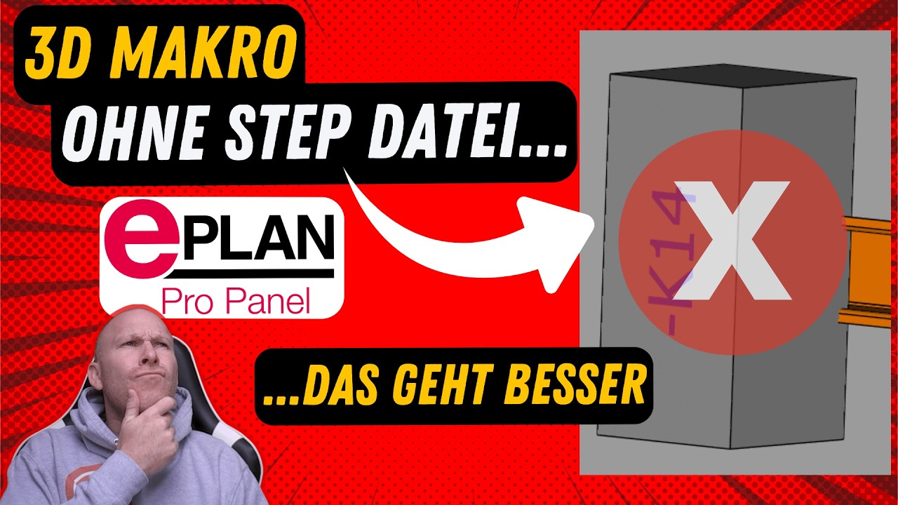 3D Makros ohne STEP Datei🤔 Abmessung, Aufklipshöhe, und Textur. So bleibt es kein hässlicher Klotz🧊