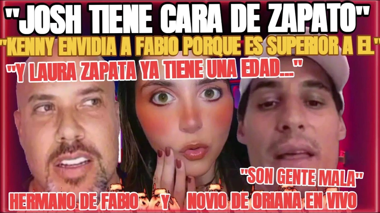 HERMANO DE FABIO EXPLOTA Y LLAMA “CARA DE ZAPATO” A JOSH MARTÍNEZ Y 