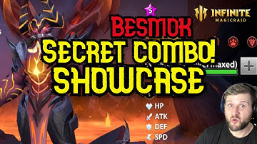 Infinite Magicraid Besmok Showcase Build Secret Combo