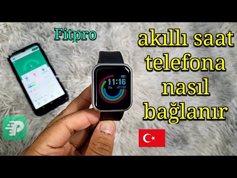 Smartwatch Fitpro | Akıllı Saati Telefona Nasıl Bağlarsınız? (Türkçe 🇹🇷)