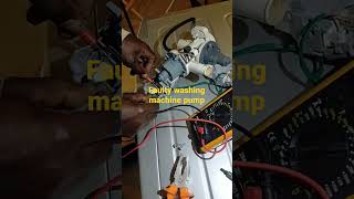 Testing A Faulty Water Drainage Pump Resimi