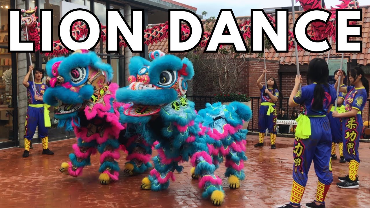 Lion Dance in San Francisco Chinese New Year 2024