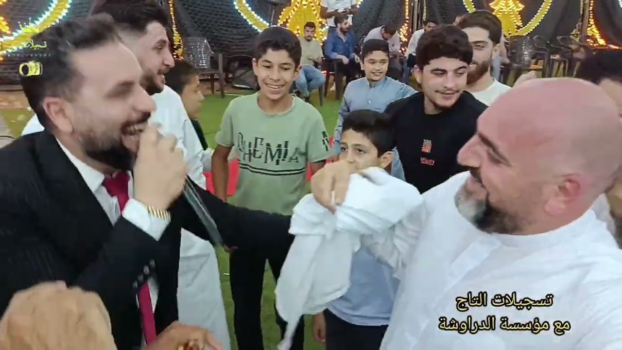 أفراح حوران بلدة خربة غزالة  رائد كشكوش وعلاء عبد المجيد شاعر المجوز علاء الحوشان تسجيلات التاج