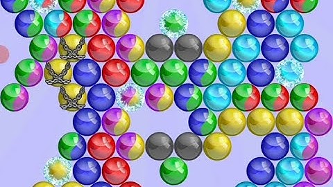 Bubble Shooter Level 588 / Playing Bubble Shooter // Game Bubble Shooter // Best Offline Game