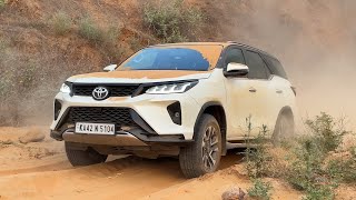 Toyota Fortuner Legender 4x2 Off Roading Test - Weight ले डूबा 🫤 !! Fortuner 4 by 2 Off Roading 2024