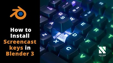 How to Install Screencast Keys in Blender 3
