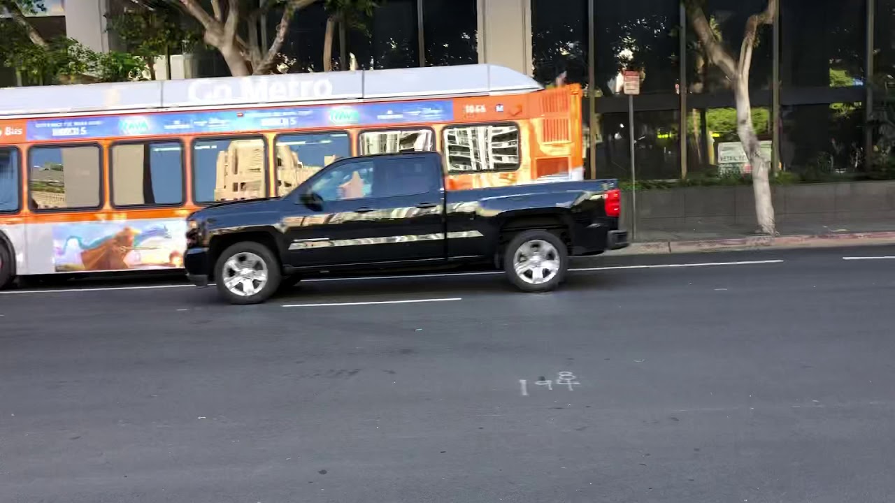 Los Angeles Metro Bus Route 18 To Montebello In Downtown LA YouTube