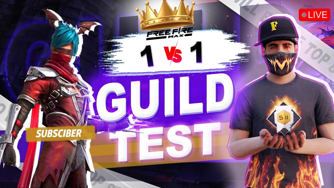 [🔴 GUILD TESTING FOR NE ESPORTS 1 VS 1🔥FF LIVE GUILD TEST 😍]# ...
