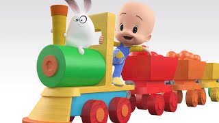 Colorful Train | Educational videos with Cuquin