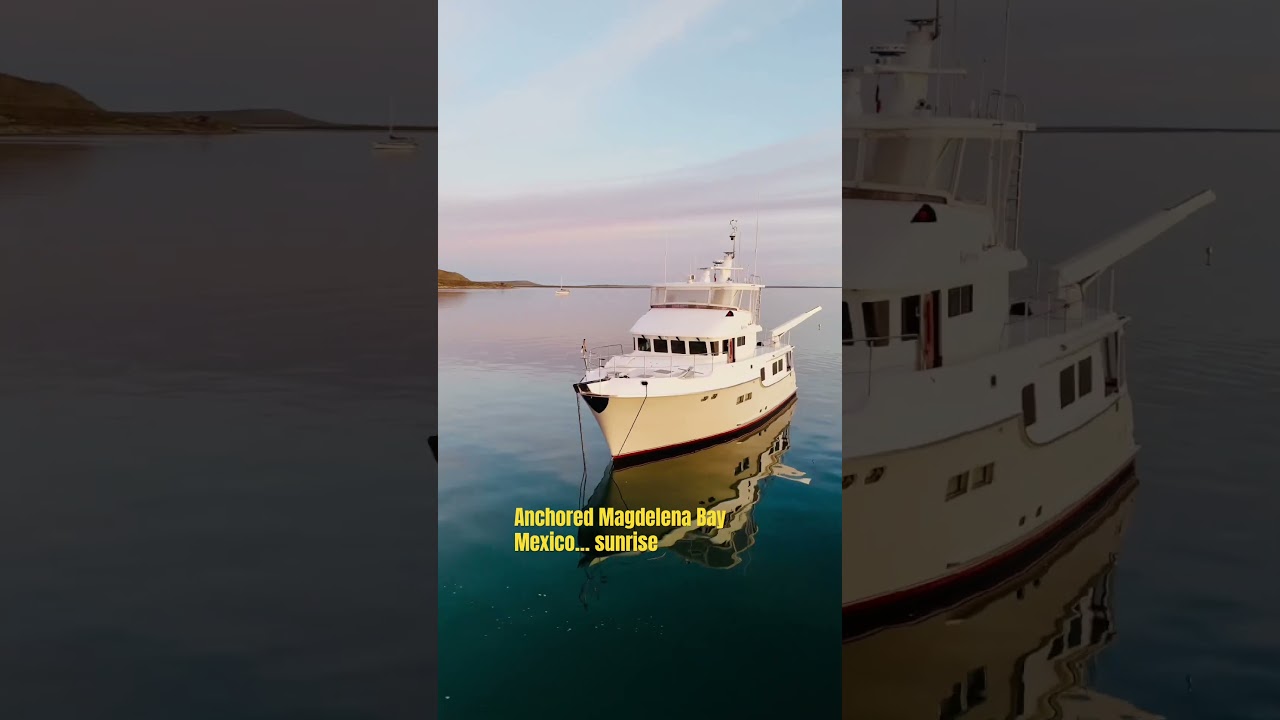 ⁣#yachts #nordhavn #sailing #drone #yachts #bajacalifornia