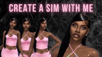 🌸Create-A-Sim with Me!🌸 + CC Links | The Sims 4