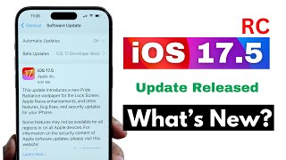 iOS 17.5 RC | iOS 17.5 RC Released - New Features in Hindi