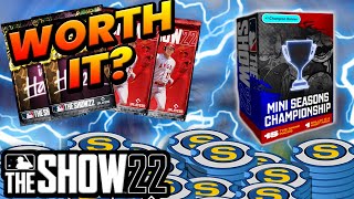 IS MINI SEASONS WORTH IT IN MLB THE SHOW 22? ALL REWARDS FOR MINI SEASONS!