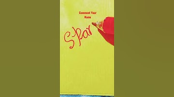 Sparsh, Name Handwriting with Red jel pen, By Digital Fonts Handwriting 2.0!!