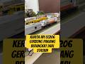 Kereta Api CC206 Gerbong Panjang Berangkat Dari Stasiun #keretaapi #mainankeretaapi #huntingkereta