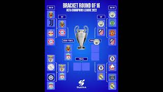 Uefa Champions League 2022 Round Of 16 Bracket 🏆