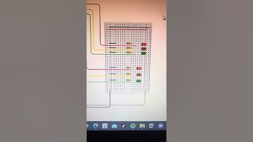 Semáforo doble en tinkercad programación arduino