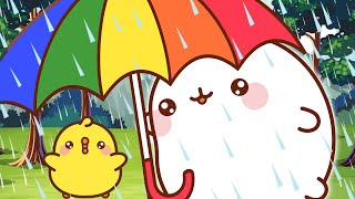 Molang Hindi | Rainy day  Funny Hindi Animal Cartoons