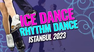 Junior Ice Dance Rhythm Dance | Istanbul 2023 | #JGPFigure