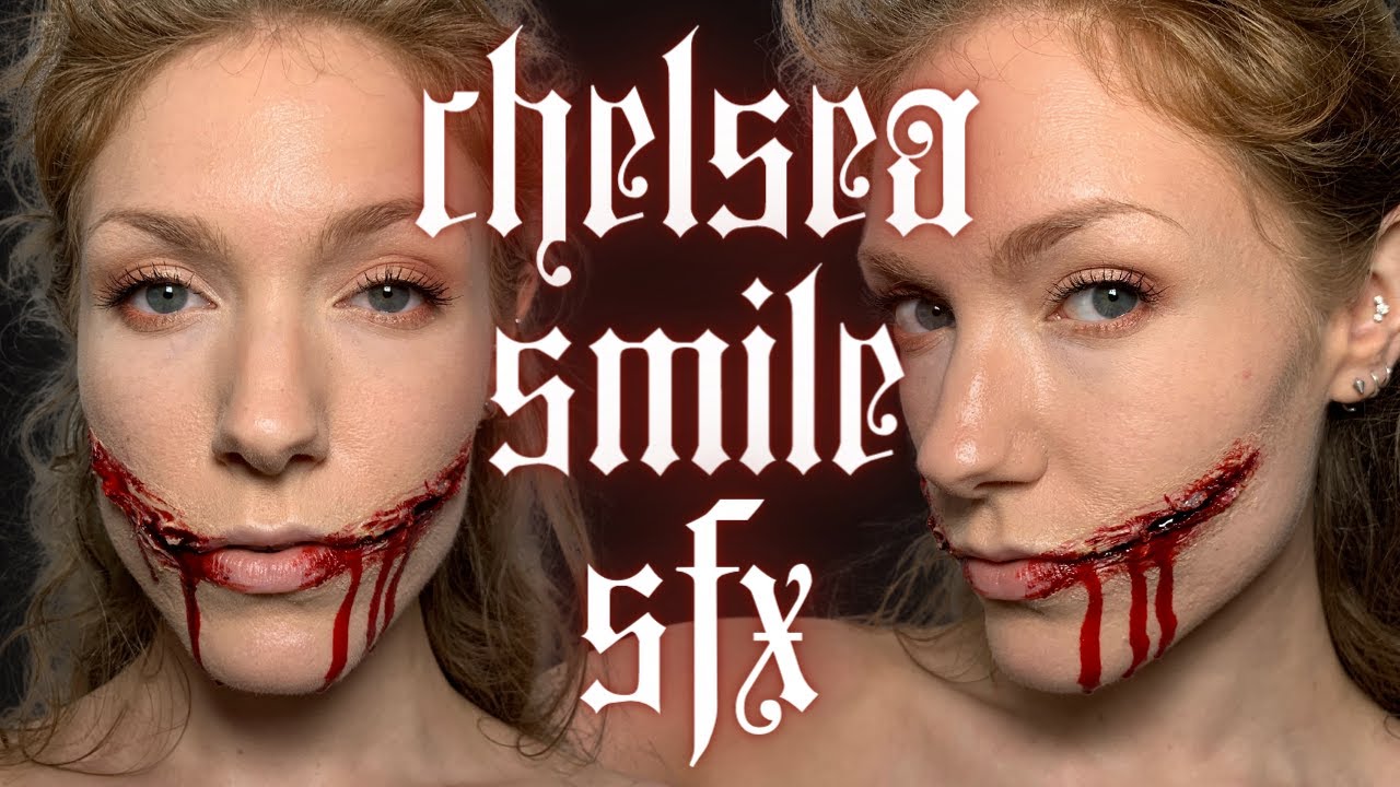 Chelsea Smile SFX Halloween Makeup How-to  |  Sensitive Skin friendly tutorial