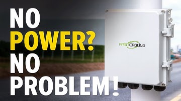 No Power on the Pole? THIS Switch Fixes Everything — FastCabling Outdoor PoE Pass-Through Review
