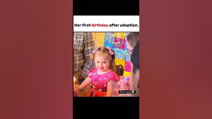 "Birthday Surprise Made This Adopted Girl Cry Tears of Joy 🎂😭💖" #shorts #emotional #fyp