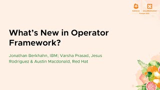 Famous What's New in Operator Framework? Net Worth