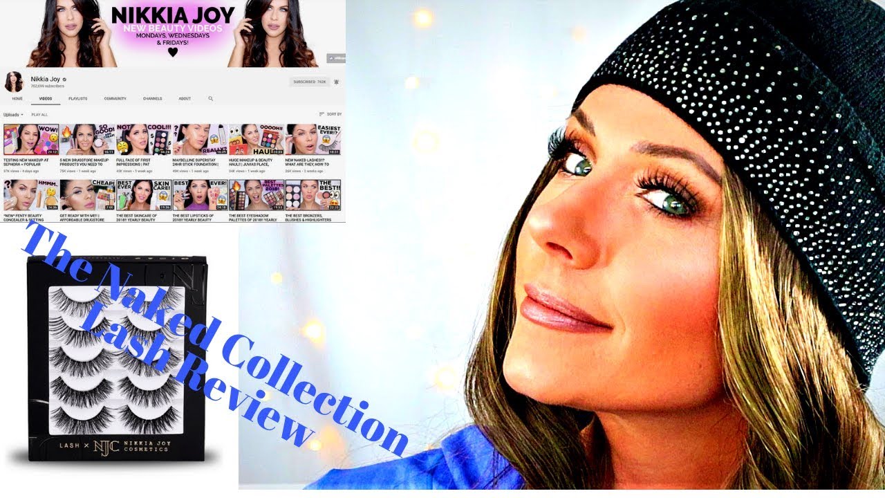 Nikkia Joy Cosmetics 💕 Lash Review 💕 YouTube