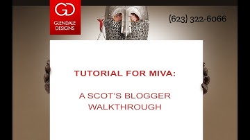 Miva Ecommerce: A Walkthrough Tutorial of Scot