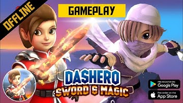 DASHERO: Sword & Magic (Roguelite Offline) | Mobile Game | Android Gameplay