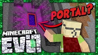BEDROCK PORTAL? - Minecraft Evolution SMP #4