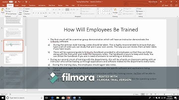 Training Rollout Plan CTI 140 NOS 090 SP18